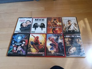 Pack 8 Películas DVD Acción/Aventura/Comedia