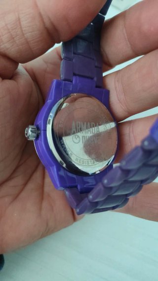Orologio Armada Nueva Quarzo Viola Argento