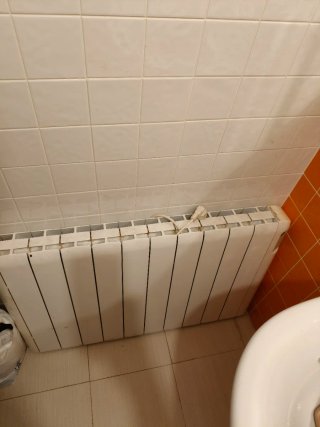 Radiador eléctrico blanco