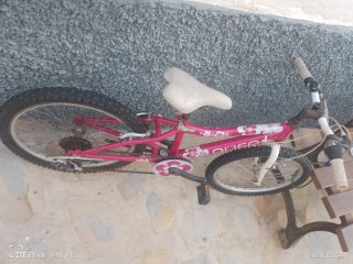 Bicicleta infantil rosa