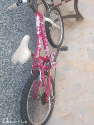 Bicicleta infantil rosa