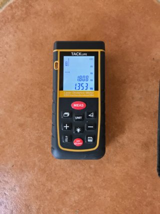 Medidor Láser TACKLIFE 60m