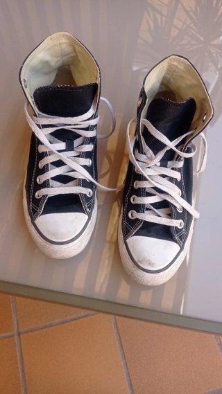 Botas Converse Negras Talla 39.5