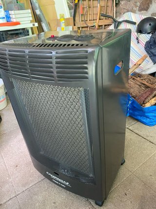 Estufa de gas Campingaz negra