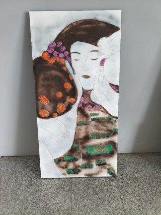 Cuadro alargado decorativo