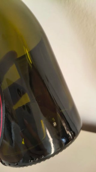 Coppia Lampade con bottiglie Dom Perignon Luminous