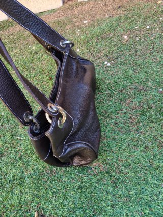 Bolso de mano Prada Marrón Piel Texturizada