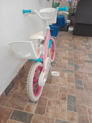 Bicicleta infantil rosa Fantasy