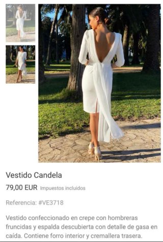 Vestido Feversave Blanco