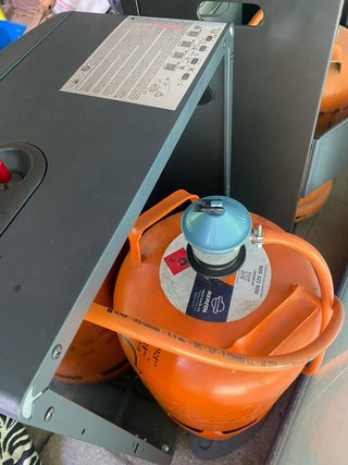 Estufa de gas Qlima