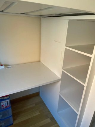 2 Literas Ikea con Escritorio