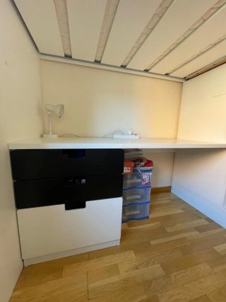 2 Literas Ikea con Escritorio