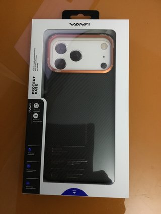 Funda Lujo iPhone 17 ProMax en carbono con MagSafe