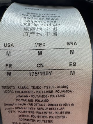 Chubasquero Cortavientos Armani Exchange Negro