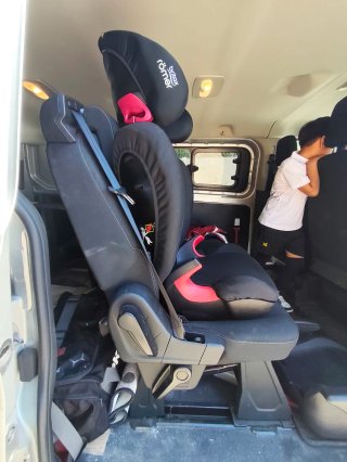 Silla de coche Britax Römer negra