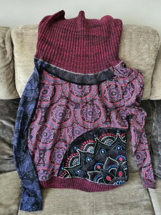 Jersey cuello vuelto talla L sin estrenar.Koroshi