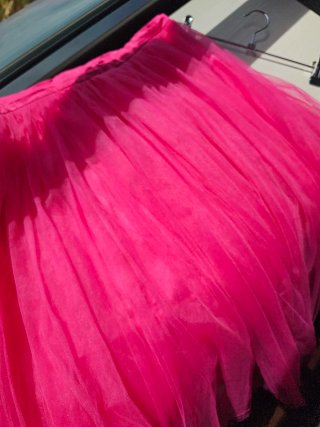 Falda tul fucsia Coosy talla única