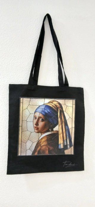 Bolsa Tote Bag La Joven de la Perla
