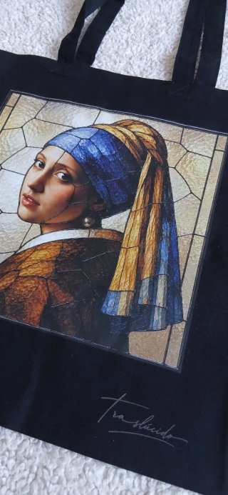 Bolsa Tote Bag La Joven de la Perla