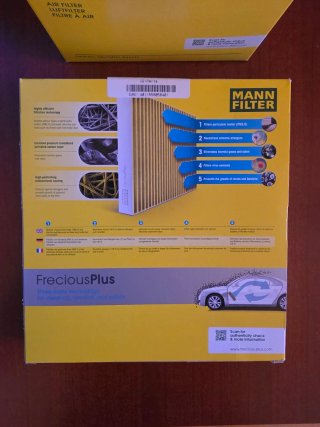 Mann Filter Filtro Abitacolo FP 26 009