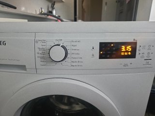 Lavadora AEG 8kg Inverter 1200rpm