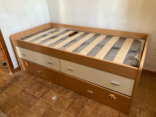 Cama nido con cajones