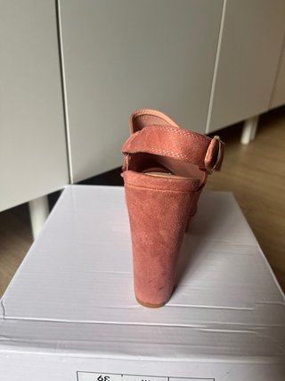 Zapatos plataforma rosa mujer talla 39