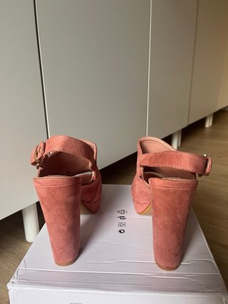 Zapatos plataforma rosa mujer talla 39