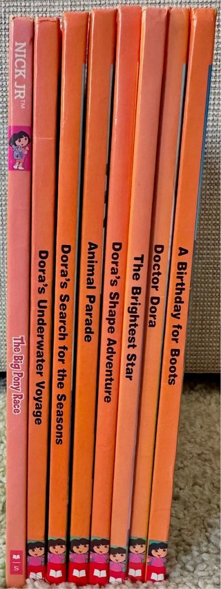 Lote libros infantiles Dora la Exploradora inglés