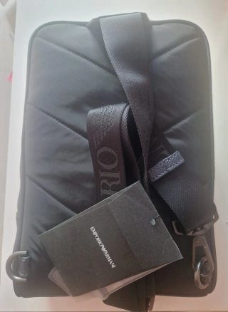 Bolso bandolera Emporio Armani azul