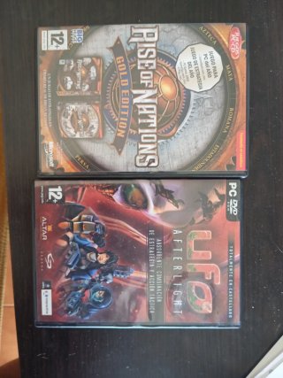 Lote 2 Juegos PC: Rise of Nations y UFO Afterlight