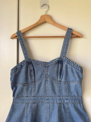Vestido vaquero corto