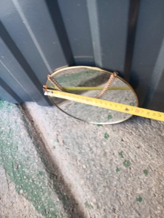 Set di 3 Specchi Rotondi Dorato