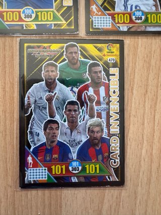 Lote 3 cromos Adrenalyn XL Balón de Oro