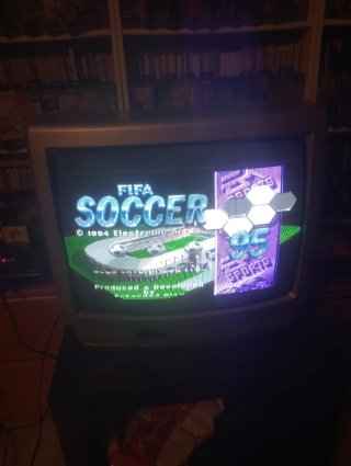 Lote Sega Mega Drive con FIFA 95