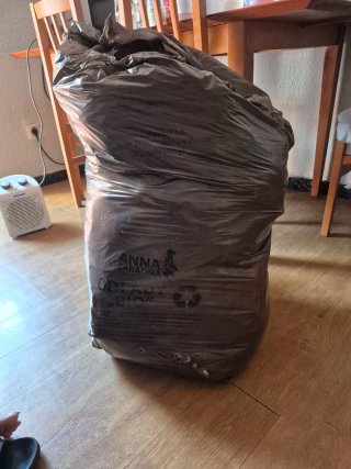 Ropa negra talla única