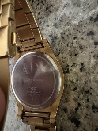 Reloj Armani Exchange Dorado