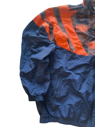Chaqueta Adidas Azul y Naranja