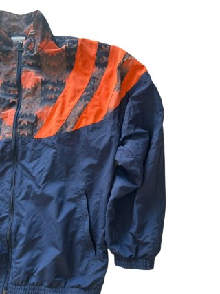 Chaqueta Adidas Azul y Naranja