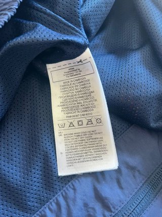 Chaqueta Adidas Azul y Naranja