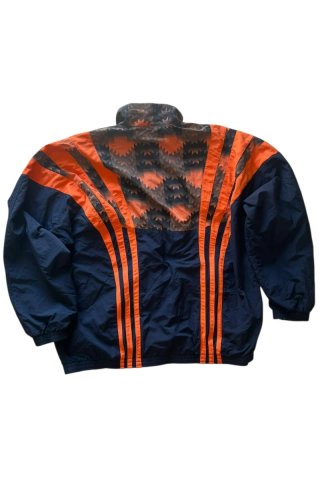 Chaqueta Adidas Azul y Naranja