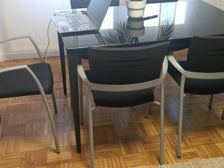 Mesa y 6 Sillas Comedor