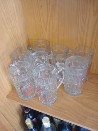 Bicchieri da Birra Moninger (8 unità) altezza 15cm