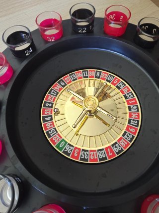 Juego de chupitos Ruleta ALE-HOP