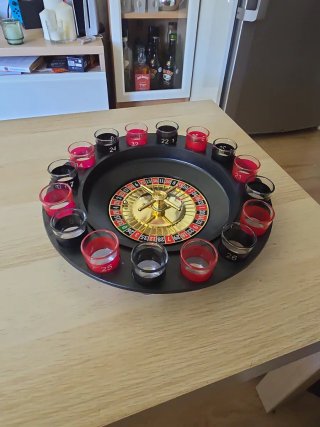 Juego de chupitos Ruleta ALE-HOP