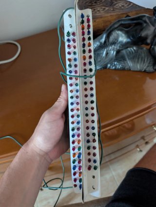 Luci di Natale Vintage Multicolore