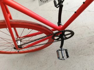 Bicicleta Fixie Roja