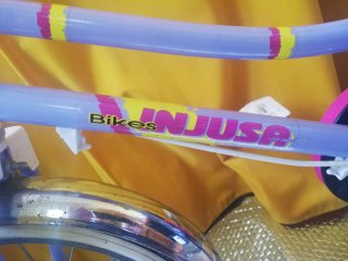 Bicicleta infantil INJUSA morada