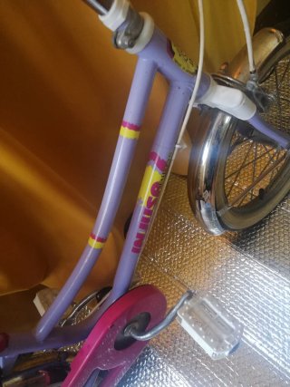 Bicicleta infantil INJUSA morada