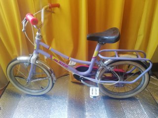 Bicicleta infantil INJUSA morada